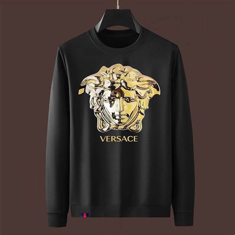 replica versace sweatshirt|versace sweatshirts for men.